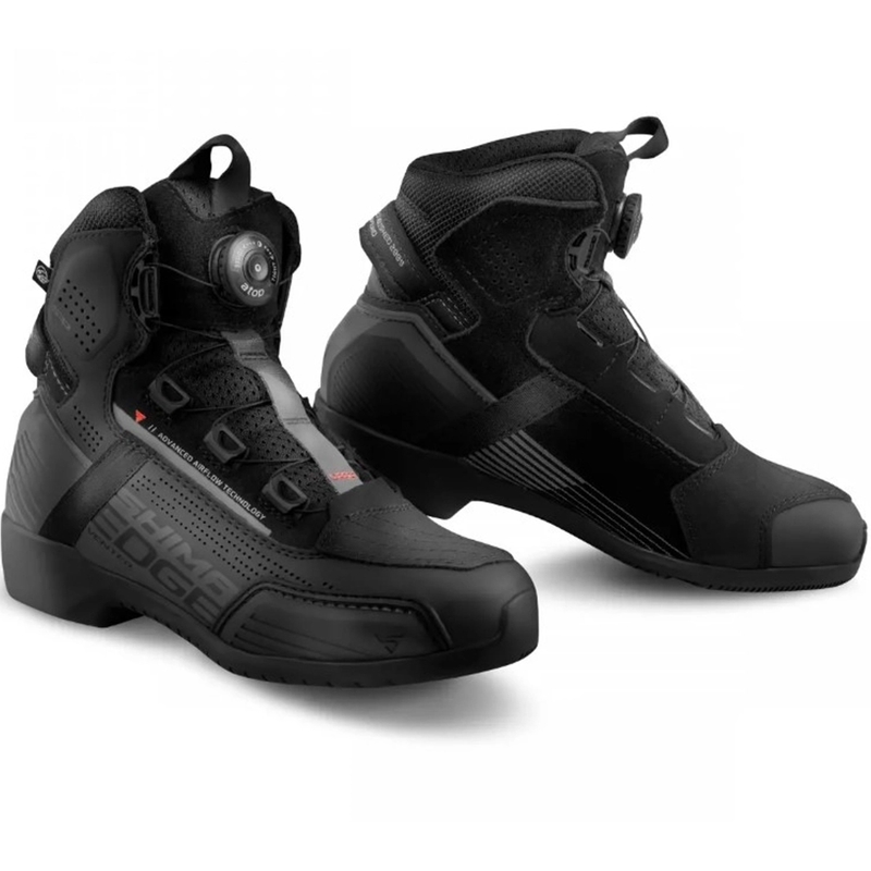 Cizme de motocicletă Shima Edge Vent pentru damă, negre
