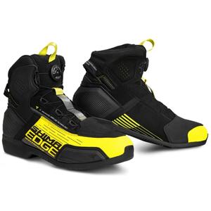 Shima Edge WP negru galben-fluo cizme de motocicletă