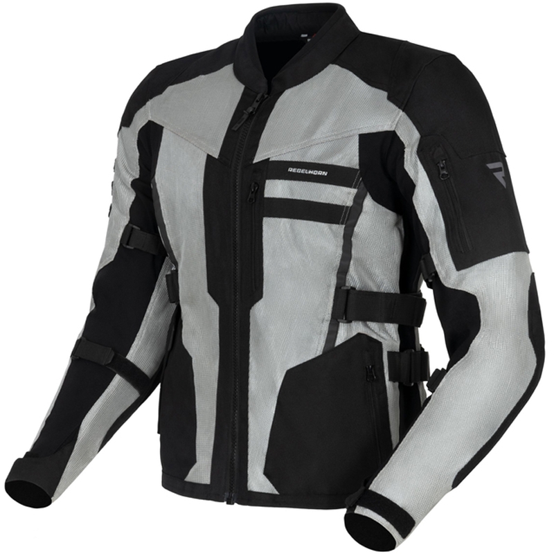 Rebelhorn Scandal II jachetă de motocicletă argintiu-negru