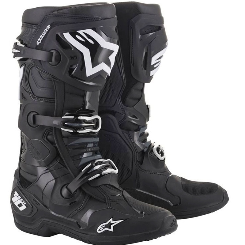 Ghete moto Alpinestars Tech 10 negre