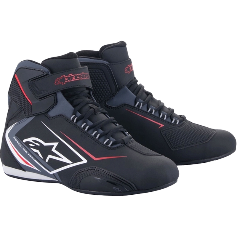 Ghete moto impermeabile Alpinestars Sektor negru-alb-gri