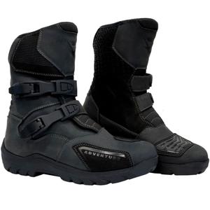 Ghete Moto Street Racer Adventure Low WP Negru