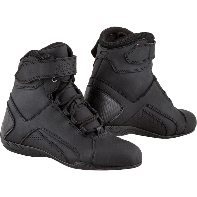 Kore Velcro 2.0 cizme de motocicletă negru