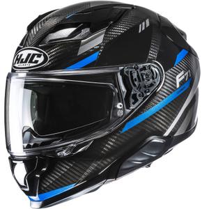 Cască integrală pentru motocicletă HJC F71 CARBON Esira MC2 negru-albastru
