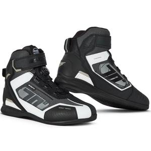 Cizme moto SEVENTY DEGREES SD-BR3 Veloce PRO negru-alb