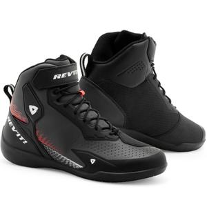Cizme de motocicletă Revit G-Force 2 negru-fluo roșu