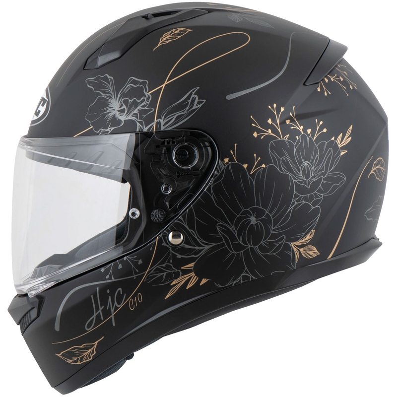 Cască integrală pentru motocicletă HJC C10 Epik MC9SF negru-auriu