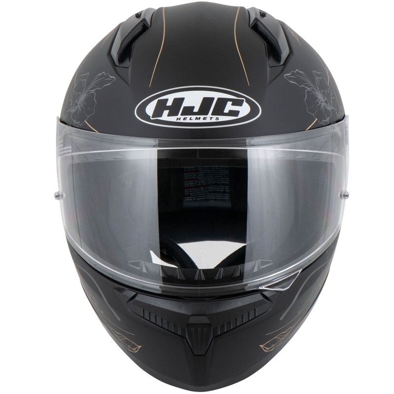 Cască integrală pentru motocicletă HJC C10 Epik MC9SF negru-auriu