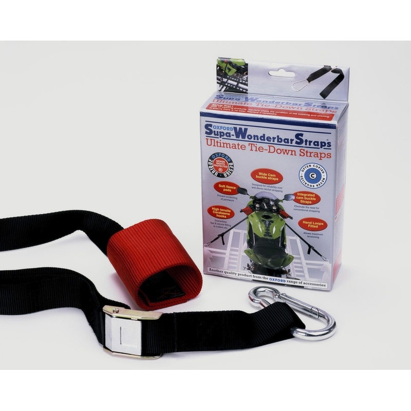 Curele de ghidon Oxford Super WonderBar pentru fixarea motocicletei