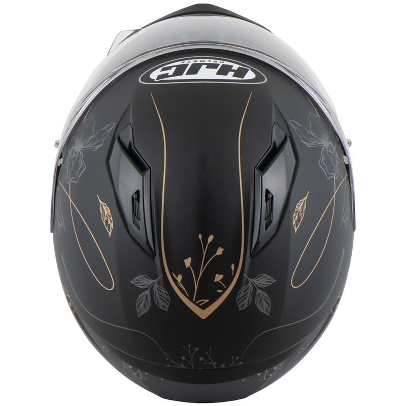 Cască integrală pentru motocicletă HJC C10 Epik MC9SF negru-auriu