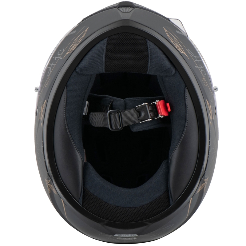 Cască integrală pentru motocicletă HJC C10 Epik MC9SF negru-auriu