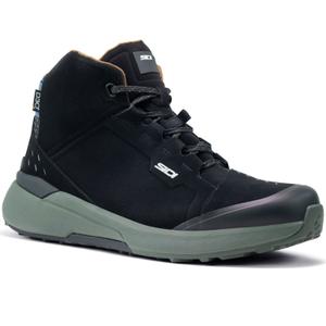 Ghete moto SIDI NUCLEUS Suede WP negru-verde