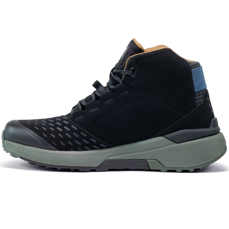 Ghete moto SIDI NUCLEUS Suede WP negru-verde