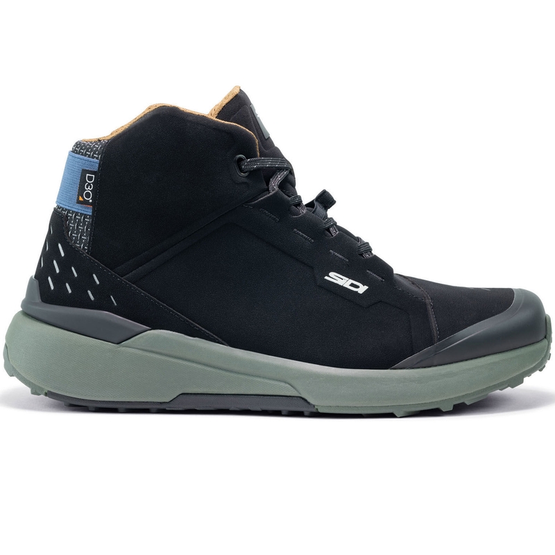 Ghete moto SIDI NUCLEUS Suede WP negru-verde