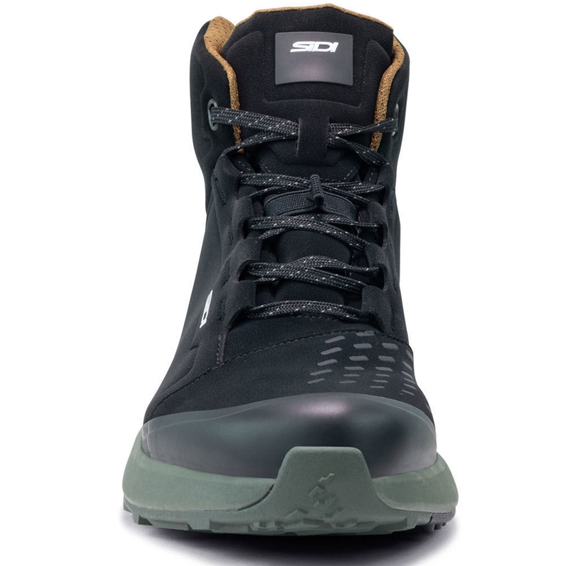 Ghete moto SIDI NUCLEUS Suede WP negru-verde