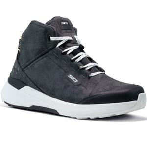 Ghete moto SIDI NUCLEUS Suede WP negru-alb