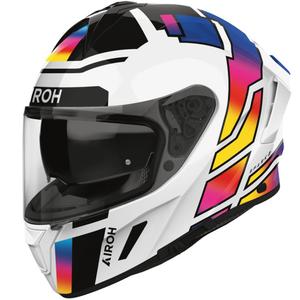 Cască integrală pentru motocicletă Airoh SPARK 2 Livery, culoare curcubeu strălucitor