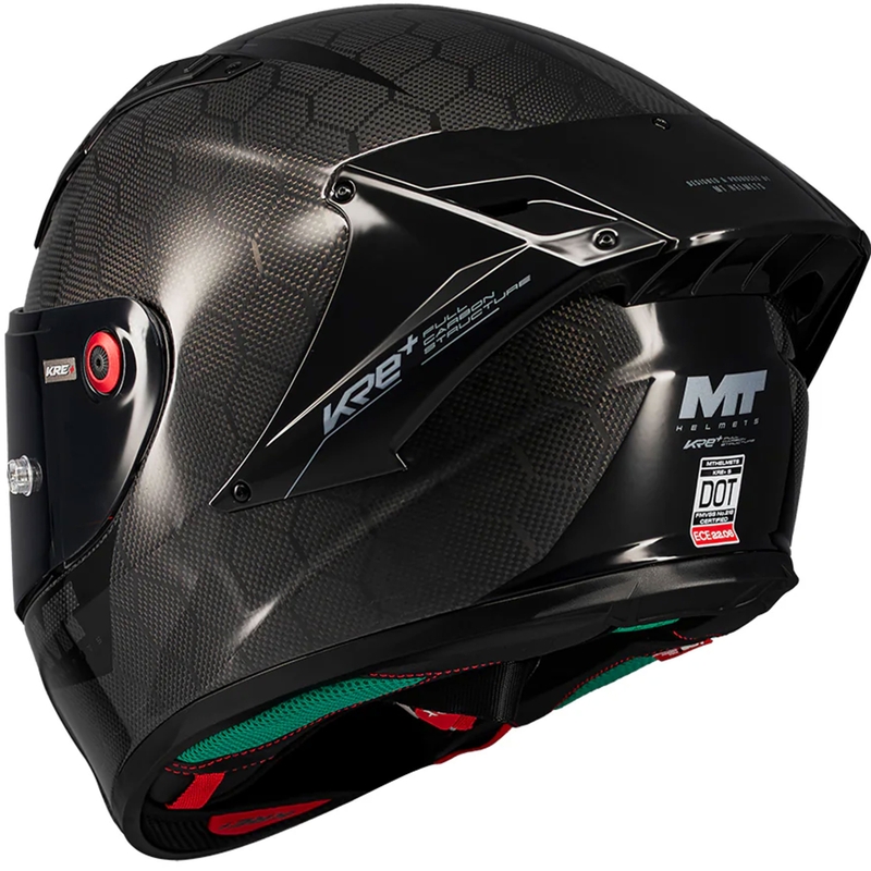 Cască integrală pentru motocicletă MT KRE+ S Pure A1 neagră
