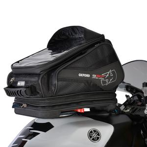 Geantă de rezervor pentru motociclete Oxford Q30R QR negru