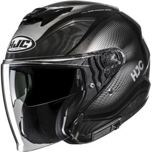 Cască de motocicletă deschisă HJC i31 Depe MC5 negru-argintiu