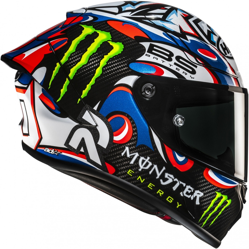 Casca moto integrala HJC RPHA 1 V2 CARBON Quartararo Le Mans III MC25 multicolor