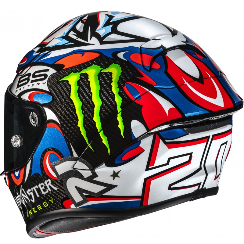 Casca moto integrala HJC RPHA 1 V2 CARBON Quartararo Le Mans III MC25 multicolor