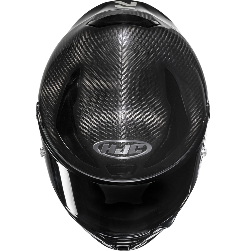 Cască integrală pentru motocicletă HJC RPHA 1 V2 CARBON Negru solid