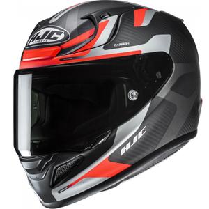 Cască integrală pentru motocicletă HJC RPHA 12 CARBON Xentra MC6HSF negru-gri-roșu
