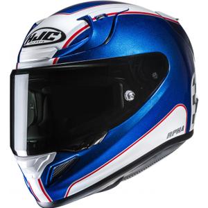 Cască integrală pentru motocicletă HJC RPHA 12 Respon MC2 albastru-alb-roșu