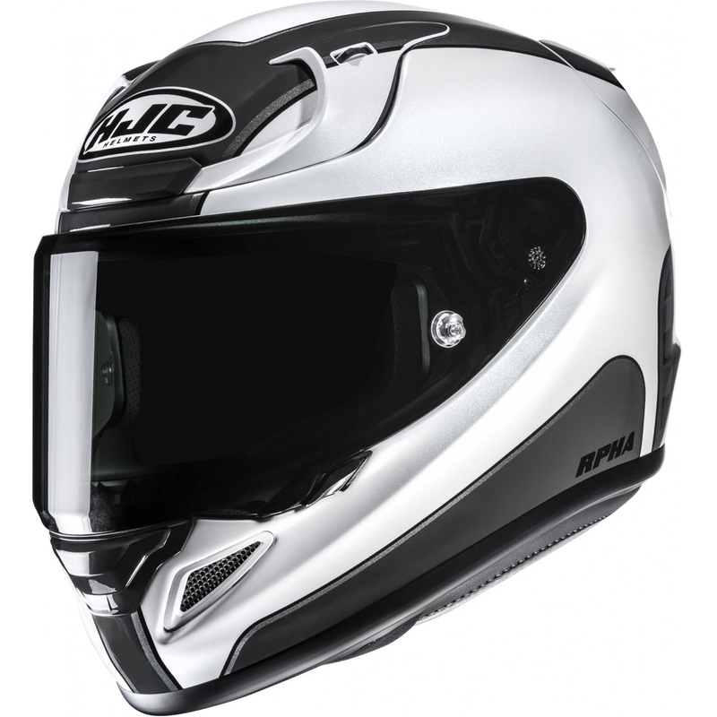 Cască integrală pentru motocicletă HJC RPHA 12 Respon MC5 alb-negru
