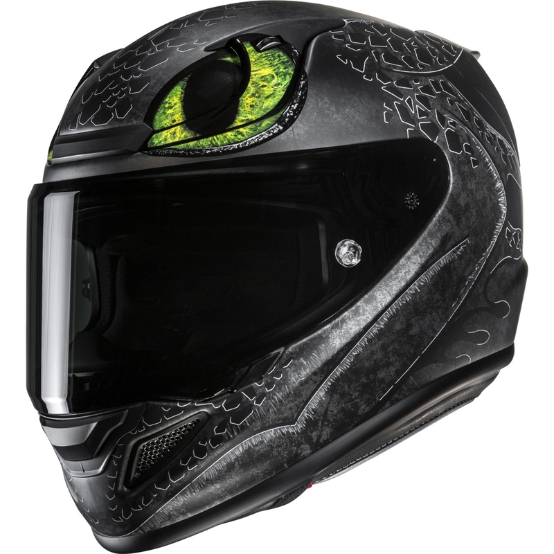 Cască integrală pentru motocicletă HJC RPHA 12 Toothless II Universal MC4SF neagră
