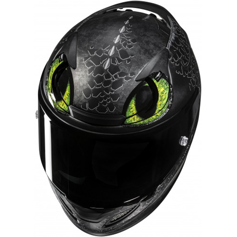 Cască integrală pentru motocicletă HJC RPHA 12 Toothless II Universal MC4SF neagră