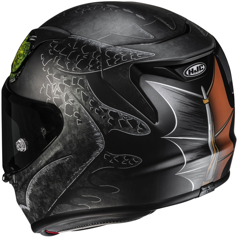 Cască integrală pentru motocicletă HJC RPHA 12 Toothless II Universal MC4SF neagră