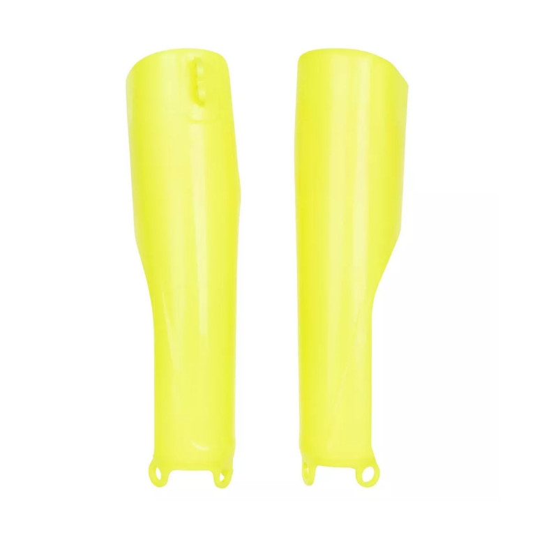 Fork Guards POLISPORT Yellow flo pentru HONDA CRF 450 R 2019, HONDA CRF 250 R 2019