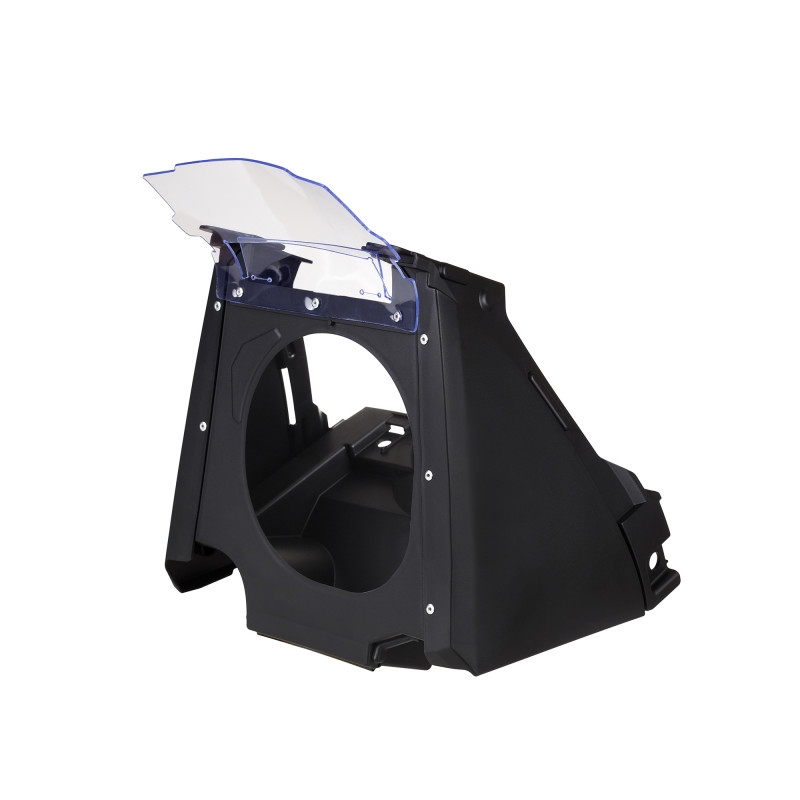 Airbox + covers POLISPORT Negru