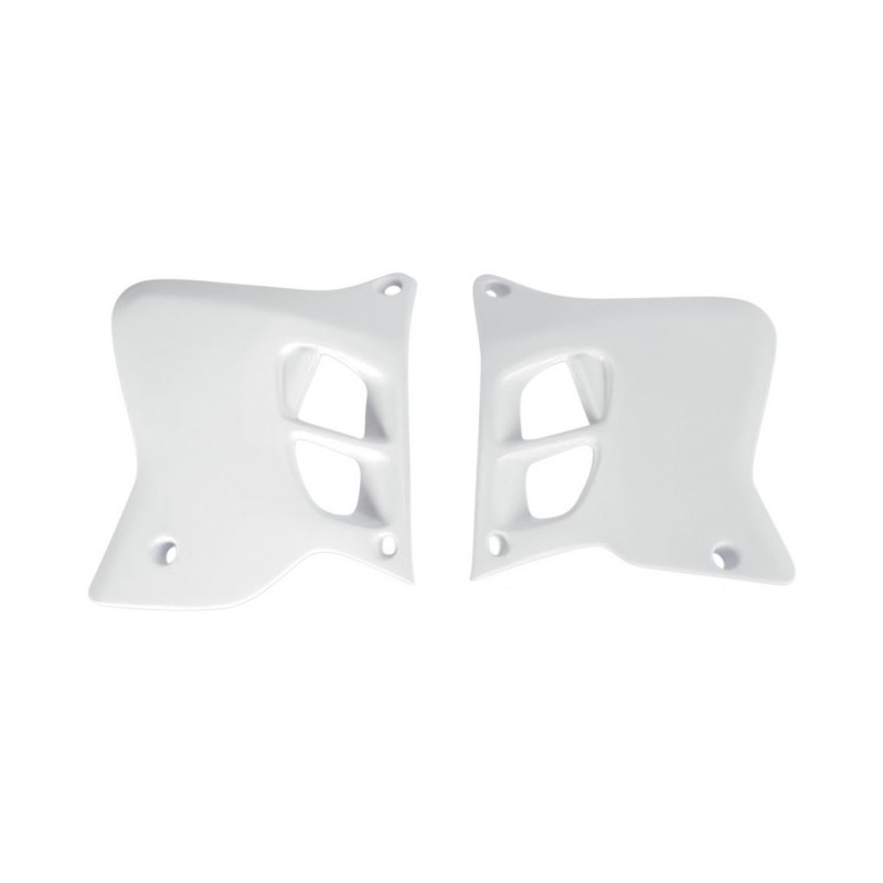 Radiator scoops POLISPORT Alb pentru YAMAHA YZ 125 1993-1995, YAMAHA YZ 250 1993-1995