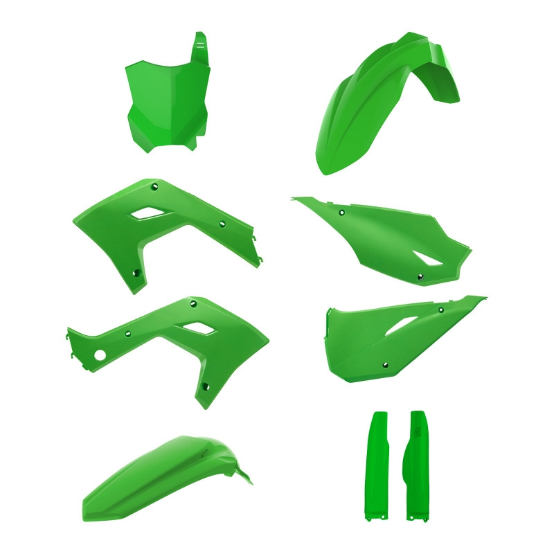 Kit plastice POLISPORT restyling Verde