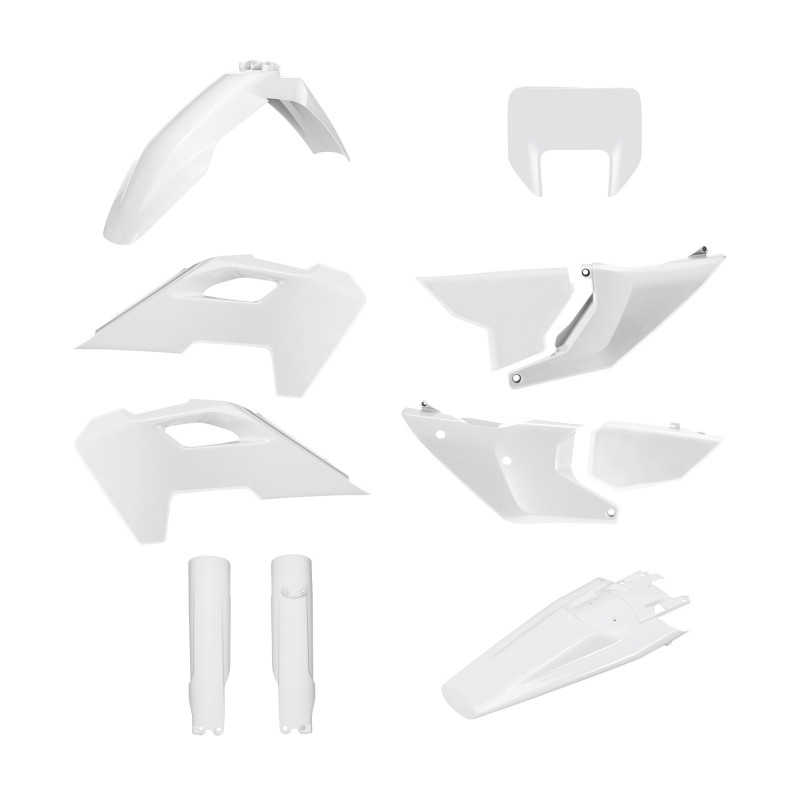 Kit plastice POLISPORT Alb