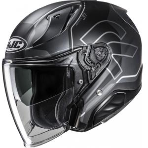 Cască de motocicletă deschisă RPHA 31 Dereen MC5SF negru-gri
