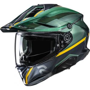 Cască de motocicletă enduro HJC RPHA 60 Arbre MC4 verde-negru-galben