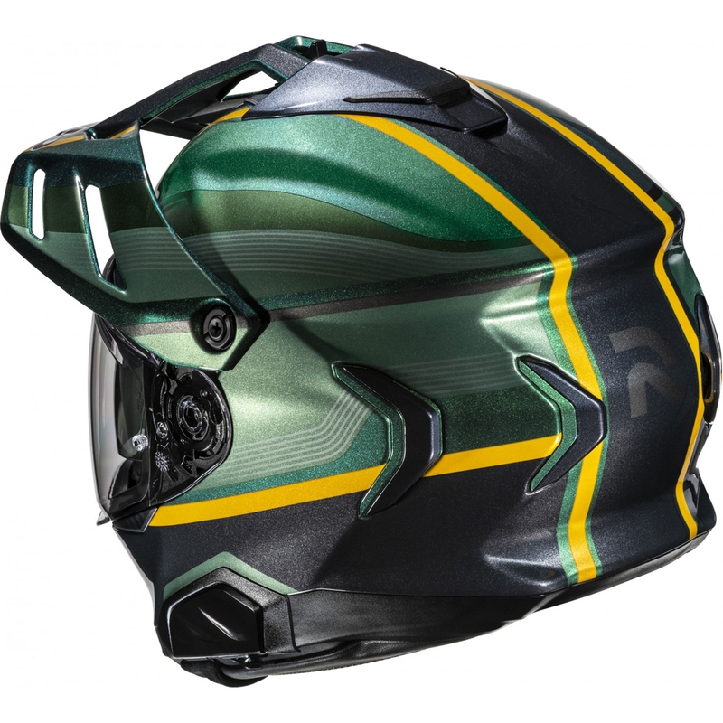 Cască de motocicletă enduro HJC RPHA 60 Arbre MC4 verde-negru-galben