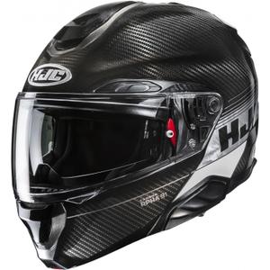 Cască de motocicletă pliabilă HJC RPHA 91 CARBON Elig MC5 negru-gri
