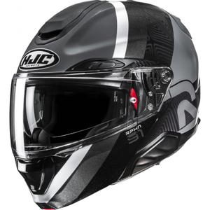 Cască de motocicletă HJC RPHA 91 Fensh MC5, model flip-up, negru-gri