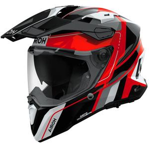 Cască Enduro Airoh Commander 2 Skip roșie lucioasă