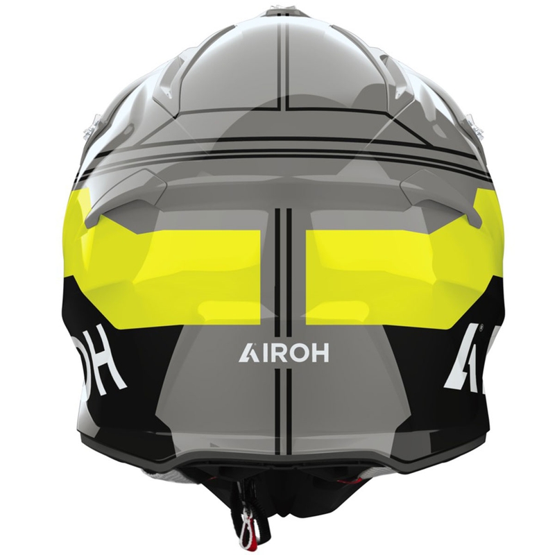 Cască motocross Airoh Aviator ACE 2 Fury, galben lucios
