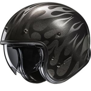 Cască de motocicletă deschisă HJC V31 Firo MC5 negru-gri