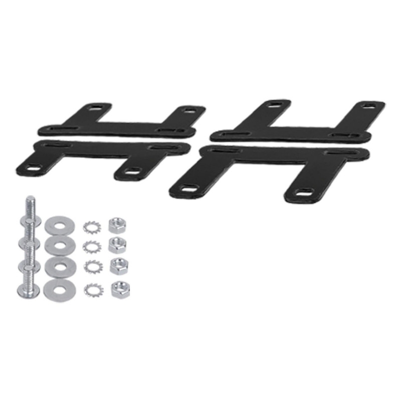 Headlight extensions POLISPORT Negru