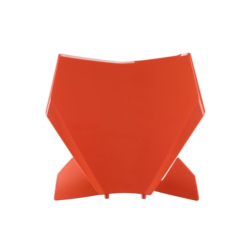 Number Plate POLISPORT Orange OEM Color
