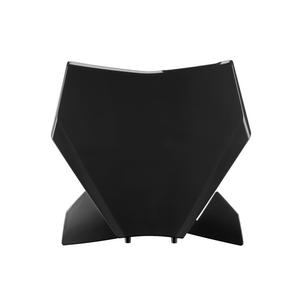 Number Plate POLISPORT 8672000003 Black