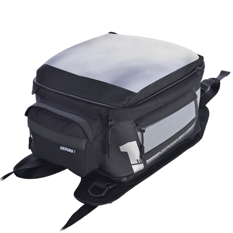 Tankbag pentru motocicleta Oxford F1 cu cu curele